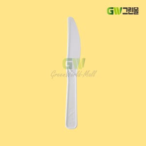 일회용 나이프 줄줄이 개별포장 백색 2000개 / BW