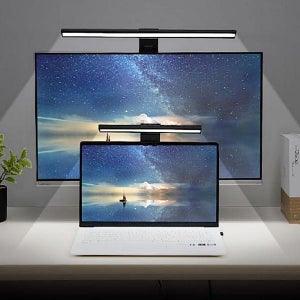 LED 모니터 조명 스크린바 모니터램프 거치형 집게형 컴퓨터 노트북 조명 와이드스탠드