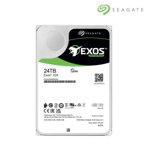 씨게이트 Exos X24 24TB ST24000NM002H 3.5 SATA 기업용 하드디스크