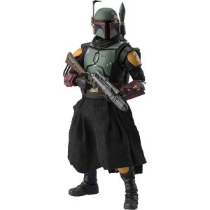 S.H.Figuarts 스타워즈 만달로리안 보바 펫 액션 피규어 리페어 아머 제트팩 포함
