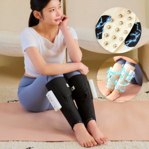 클로 에어코즈 종아리 마사지기 다리 발 안마기 맛사지 공기압 마사지 기계 컴팩트형