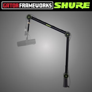 슈어 SHURE GATOR Frameworks 관절 콘덴서 마이크 암 스탠드 탁상용