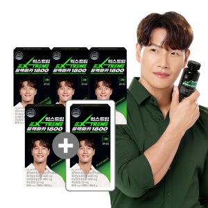 익스트림 김종국 블랙마카 1800 120정, 5개