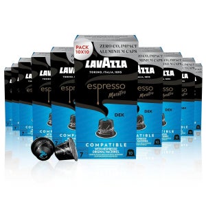 이탈리아 라바짜 디카페인 네스프레소 캡슐 100개 DECAFE LAVAZZA