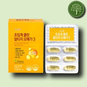 초임계알티지오메가3 고약사 중성지방 낮추는 약