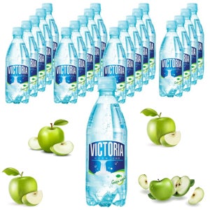 500ml 100병 빅토리아 그린애플 탄산수 제로 0칼로리음료 탄산 강한 임산부 강탄산수