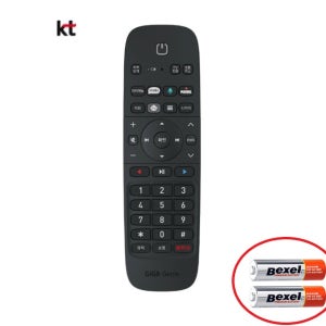 KT 기가지니 AI 스피커 리모컨 지니TV 셋톱박스 1,2,3 건전지포함