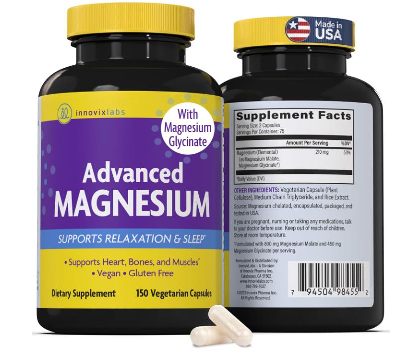 이노빅스랩 마그네슘 <b>Advanced Magnesium</b> 이노빅스랩스 메디슨맨, 120캡슐