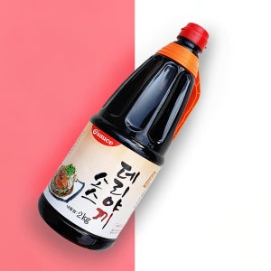 [분이네] 선도 데리야끼 소스 2kg 닭꼬치 닭강정 타코야끼 대용량 업소용 양념소스