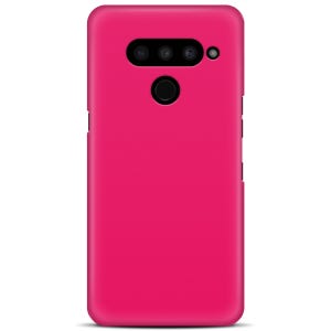 LG X6 케이스 핫핑크 심플