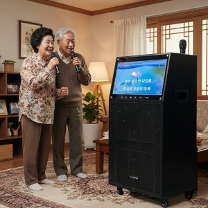 서영엔터테인먼트 AV-3000 초고출력 이동형 가정용노래방