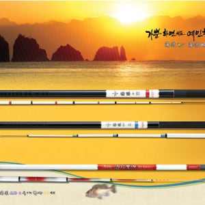 천류 해랑 골드 800 바다 민장대