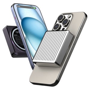 맥세이프 보조배터리 마그네틱 아이폰 미니 고속 무선충전 5000mAh 19.25wh 네모와