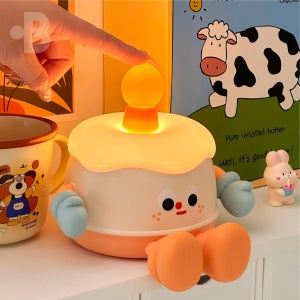 본디자인랩 귀여운 케이크 무드등 수면등 수유등 폰 거치대 조명