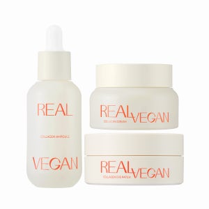 클라뷰 리얼 비건 콜라겐 앰플 & 크림 & 아이패치 세트