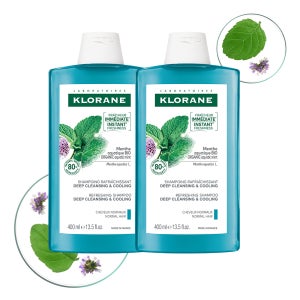 [클로란] 아쿠아민트 딥클렌징 쿨링 샴푸 400ml (각질케어&쿨링) 1+1
