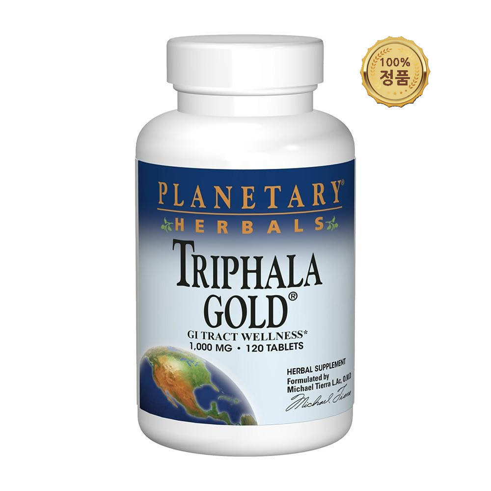플래니터리허벌 <b>트리팔라 골드 1000mg</b> 120타블렛