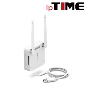 아이피타임, AX5400UA-6E 무선랜카드 WiFi6 와이파이 MU-MIMO 화이트