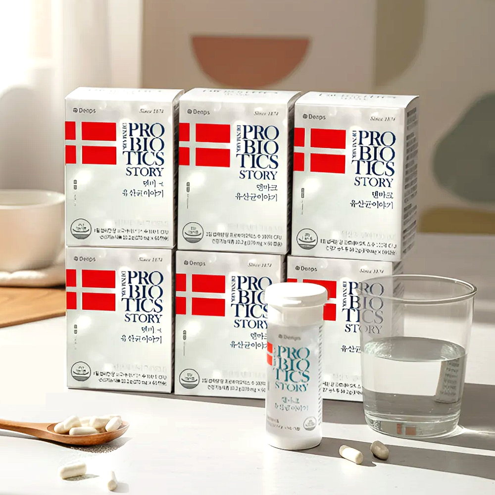 덴프스 덴마크 유산균 이야기 170mg 12개월분