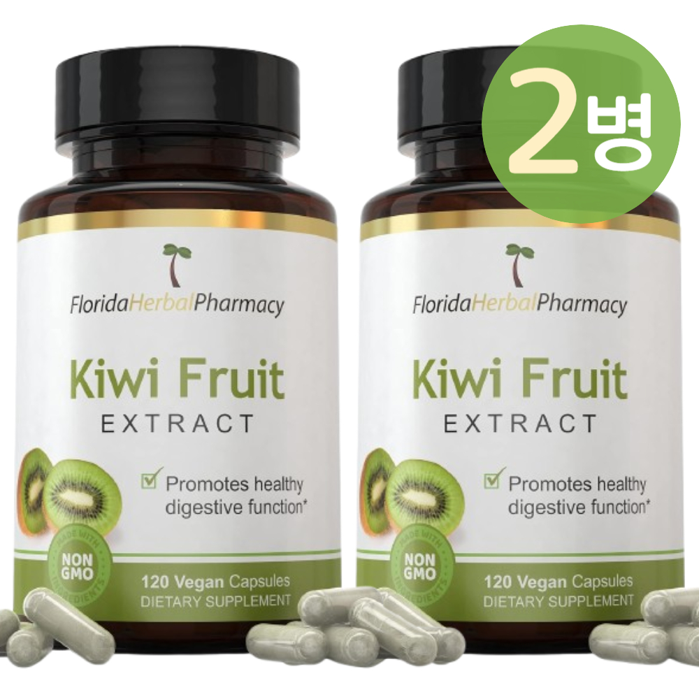 플로리다허벌 액티니딘 악티니딘 키위 추출물 1000mg 120정 <b>악타진</b> 2병