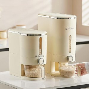 진공 쌀통 쌀보관통 쌀보관함 쌀독 10kg 밀폐형