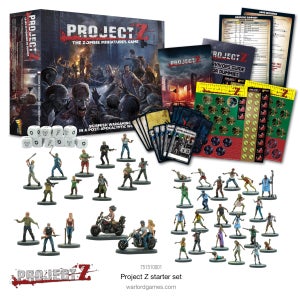 워로드 게임즈 PROJECT Z - The Zombie Miniatures Game