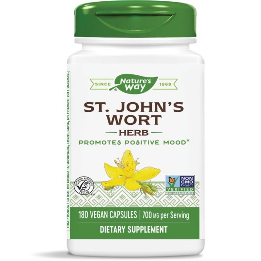 <b>네이쳐스웨이</b> 세인트 존스 워트 허브 700mg 180정입