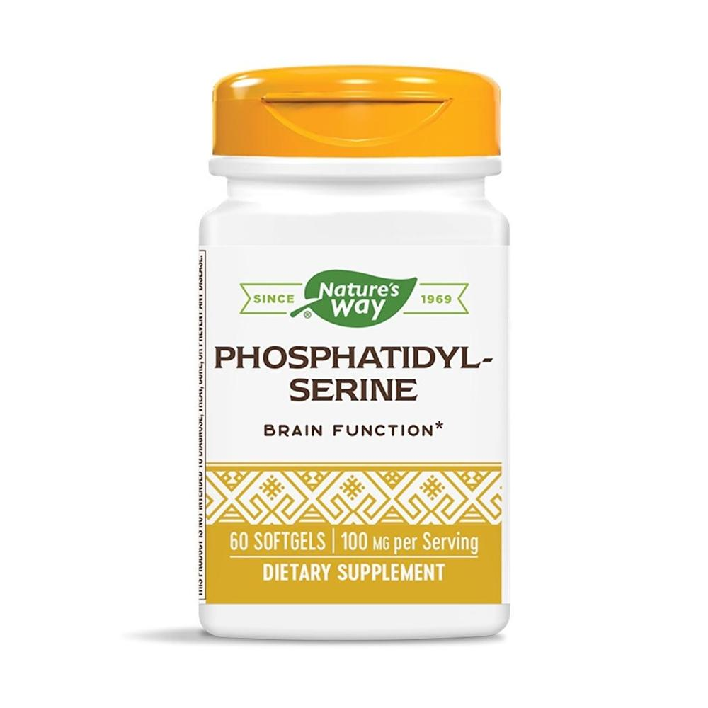 <b>네이쳐스 웨이</b> 포스파티딜세린 100mg 60 소프트젤