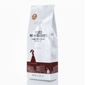 원두 커피 하와이코나 블렌드 312g 히코코 아라비아 원두 향 산미 단맛 신맛 조화 커피