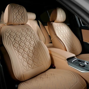 벤딕트 자동차 시트커버 차량용 카시트 보호매트 교체 통풍 가죽 방석 1인 독립시트 1P