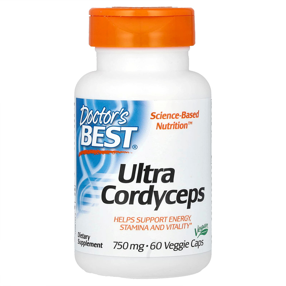 닥터스베스트 울트라 <b>코디셉스</b> Cordyceps 동충화초 750mg 60베지캡슐