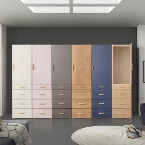 케이컴퍼니 LPM 이음 500 4단 서랍 옷장 장롱