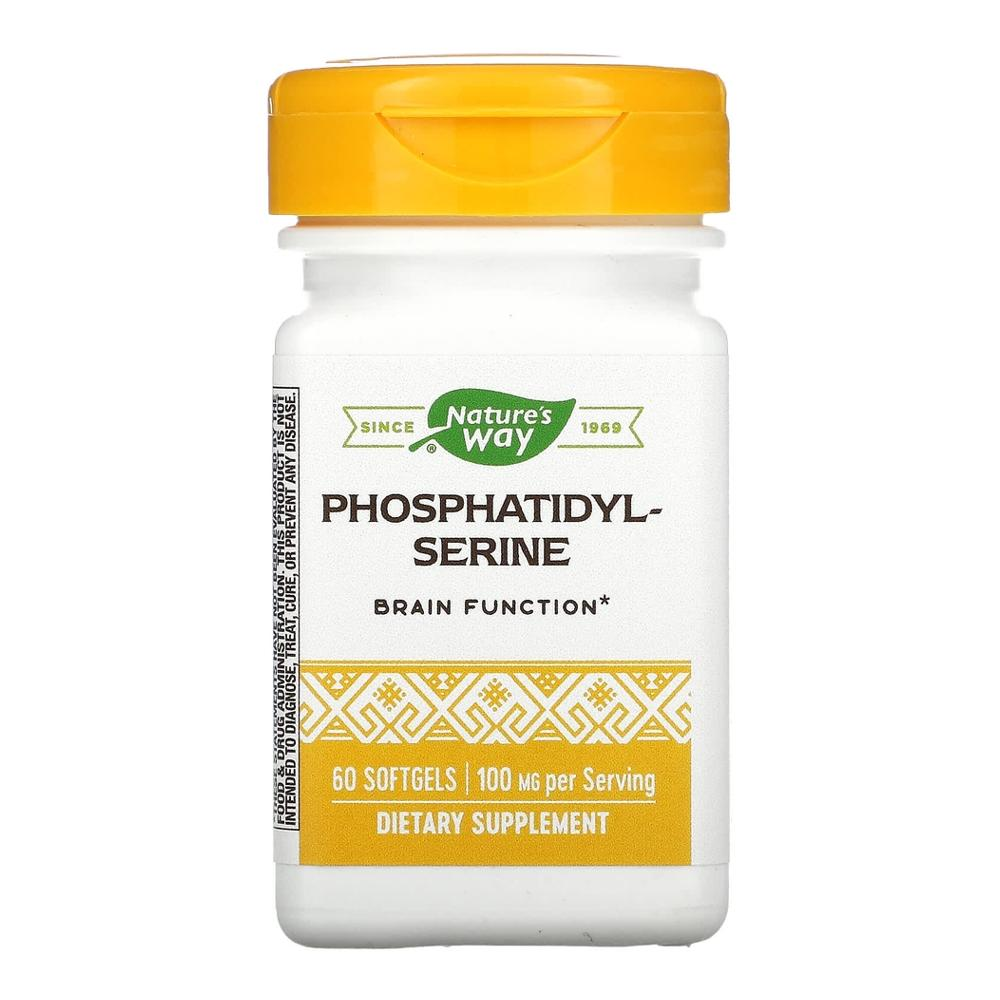 <b>네이쳐스웨이</b> 포스파티딜세린 100mg 소프트젤 60정 <b>Nature Way</b>
