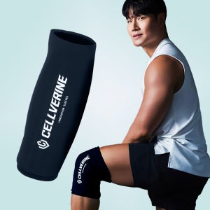 셀버린 젤 슬리브 무릎 엘보 냉찜질팩 온찜질팩 마라톤 러닝 크로스핏 아이싱 네이비 단품