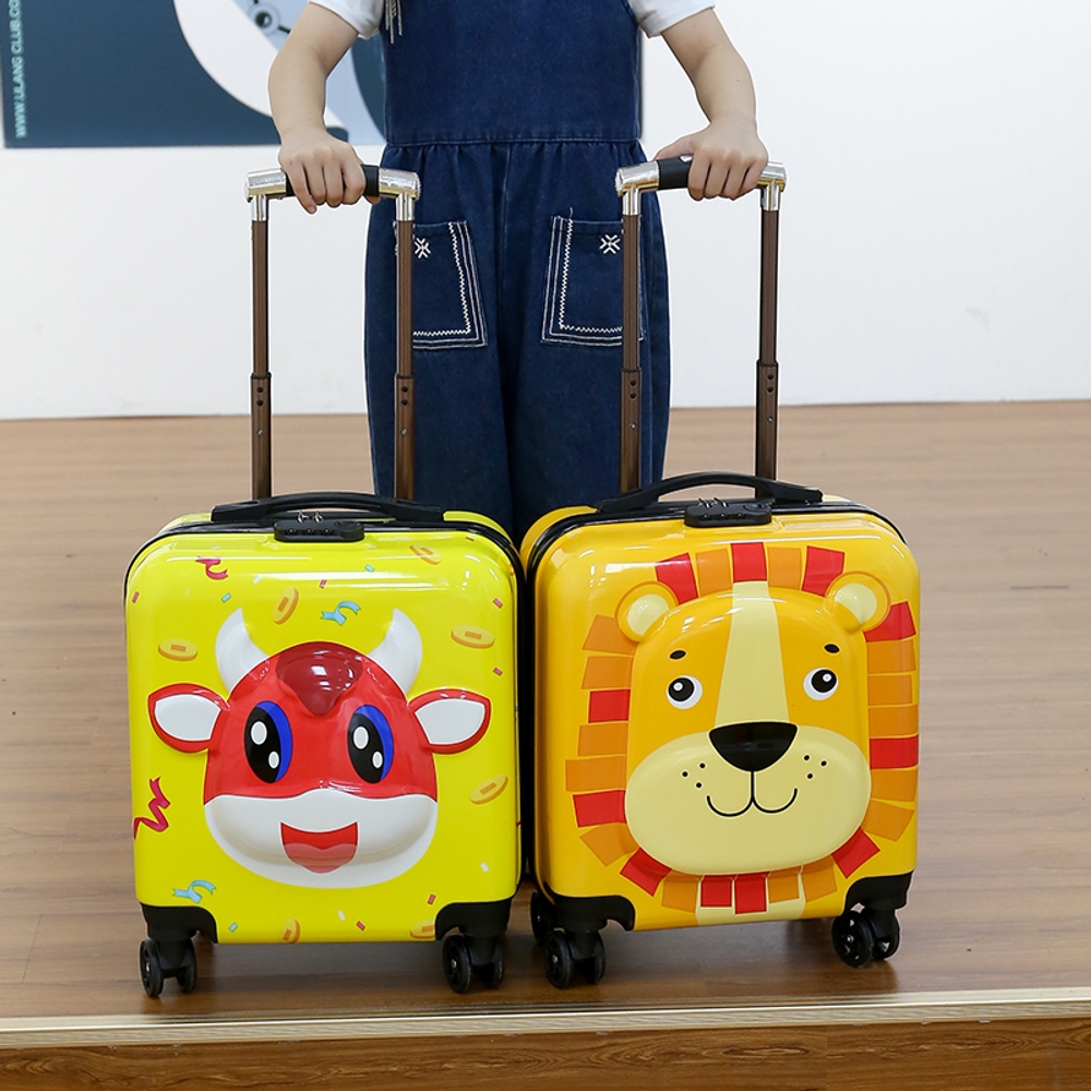18인치 동물 몬스터 여행용 캐리어 캐릭터