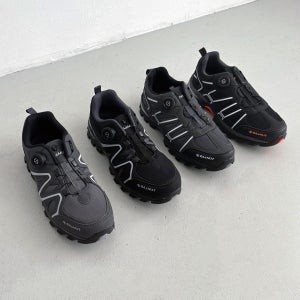 남자운동화 발편한운동화 런닝화 발볼넓은 올블랙운동화 헬스 실내 키높이 다이얼