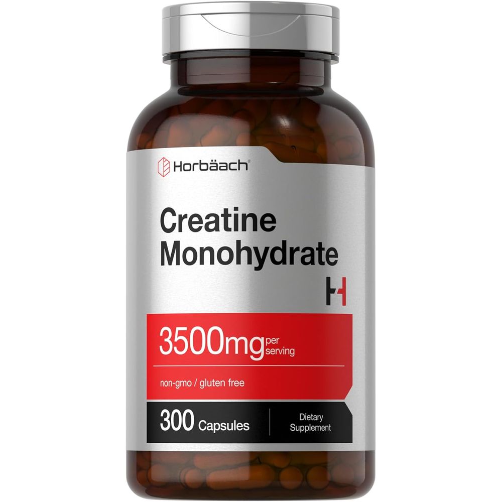 Horbaach <b>크레아틴 모노하이드레이트 3500mg</b> 300캡슐