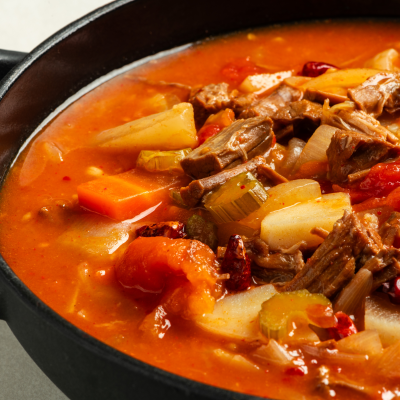 아이엠그라운드 매운맛 마녀스프 320g 다이어트 14일 <b>식단관리</b> 토마토 비프 스튜 식사대용