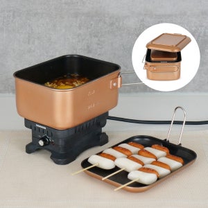 분리형 멀티쿠커 여행용 전기냄비 만능 스마트쿠커