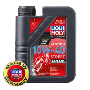 리퀴몰리 스트릿레이스 PAO100% 4기유 합성유 바이크 오토바이엔진오일 10W40
