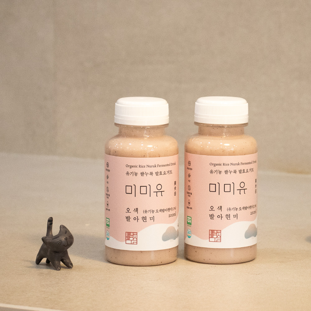 유기농 쌀누룩요거트 미미유 오색발아