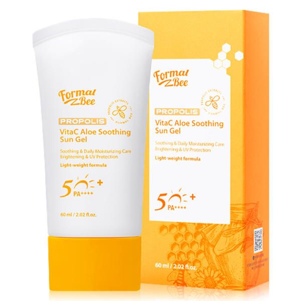 포멀비 썬크림 선젤 선스틱 자외선차단 선스크린 SPF50 PA 프로폴리스 [AA1] 선크림 60ml 1개