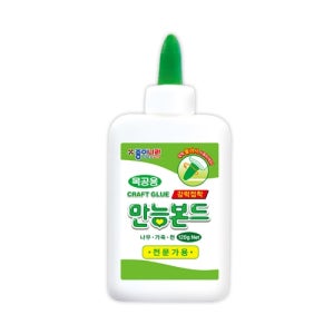 종이나라 목공용 만능본드 120g (종이 가죽 천 우드락 접착제)
