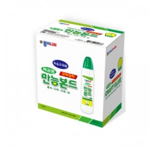 종이나라 목공용 만능본드 40g (종이 가죽 천 우드락 접착제)