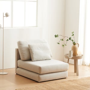 바로크가구 라인 아쿠아텍스 접이식 소파베드 1인 암리스형