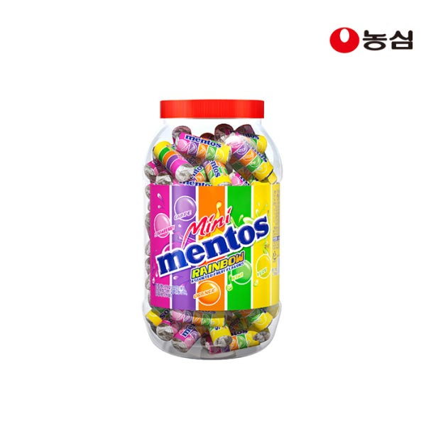 멘토스 미니 뉴레인보우 100입 X 1개