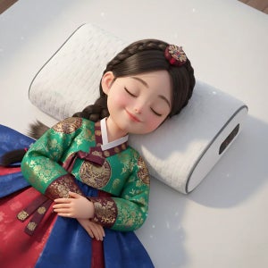 비브아 수면루틴 경추 마사지 거북목 베개