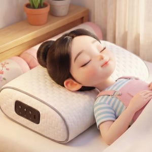 비브아 수면루틴 경추 마사지 거북목 베개