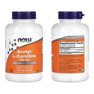 나우푸드 아세틸 L 카르니틴 500mg 200베지캡슐