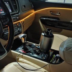 더뉴 올뉴카니발 틈새 매립 RGB 엠비언트